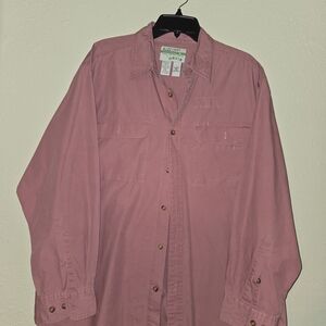 Orvis Pink Buzz Off Insect Repellient Button-Up Shirt